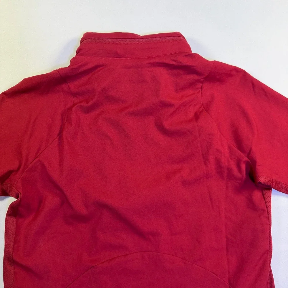 Oklahoma Sooners Nike Dri-FIT Full Zip Jacket Crimson Red Women's Small Logo